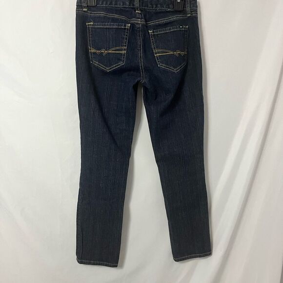 Tommy Hilfiger Dark Denim Straight Jeans Size 2 Short - Picture 6 of 9